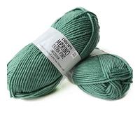 Superwash Fil de laine mérinos pour tricoter et crocheter, 3 ou léger, DK, poids légers, gouttes mérinos extra fin, 1,8 oz 115 verges par pelote 31 Vert forêt
