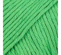 Drops Paris Pelote de fil à tricoter et à crochet 100 % coton - Poids 4 ou moyen - Aran - 51 g, 75 m par pelote (72 vert perroquet)