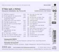 Drops Vocal - O Taler Weit, o Höhen: Deutsche Volkslieder der Romantik [Import]