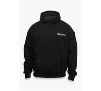 Dropsize Sweat-shirt 'Money On My Mind' gris / noir / blanc, Taille M