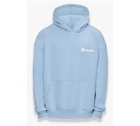 Dropsize Sweat-shirt 'Sky is the Limit' bleu clair / blanc, Taille S