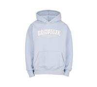 Dropsize Sweat-shirt 'Success' bleu / blanc naturel, Taille L