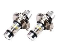 Drovian feu arrière de voiture Phare antibrouillard de voiture LED H4 H7, 2 pièces, ampoule phare automobile Super brillante H8 H9 H11 9005 9006 H1 H3 12V 24V, bleu glace 8000K(6500K,H1)