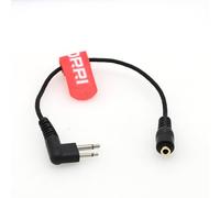DRRI Adaptateur femelle M1-3,5 mm avec connecteur Motorola 2 broches pour Motorola BPR40 CP100d CP110 CP125 CP150 CP185 CP200 CP200d