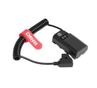 DRRI Batterie factice F970 vers câble d'alimentation avec verrou 2,5 mm CC pour Sony NP-F550/F750/770/570 ATOMOS Shinobi Monitor SamHD Monitor LED Light
