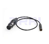 DRRI Blackmagic Video Assist 4K BMD BMPCC Audio Câbles Mini XLR vers XLR
