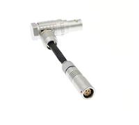 DRRI Câble 7 broches mâle vers 3 broches femelle Fischer ARRI Alexa Mini EXT vers RS pour démarrage à distance (R 7 pin-RS 3 broches)