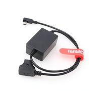 DRRI Câble adaptateur de charge rapide D-Tap vers USB Type-C pour DRRI MacBook Pro Mobile Phone PD pour batterie à monture dorée