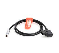 DRRI Câble d'alimentation 0B 4 broches vers D-Tap pour viseur électronique Zacuto Kameleon - Alimentation Kameleon EVF via D-Tap Zacuto Kameleon EVF (câble droit)
