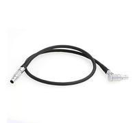 DRRI Câble d'alimentation 0B à 2 broches à angle droit vers prise droite à 2 broches pour câble d'alimentation ARRI Alexa Teradek Bond