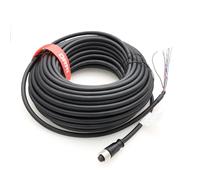 DRRI Câble d'alimentation IO M12 A-Code 17 broches pour système de vision en vue Cognex 3D-L4000 de remplacement CCB-PWIO17-S-10