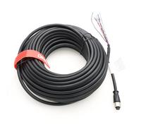 DRRI Câble d'alimentation IO M12 A-Code 17 broches pour système de vision en vue Cognex 3D-L4000 de remplacement CCB-PWIO17-S-20