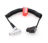 DRRI Câble d'alimentation stabilisateur de transmission d'image Dtap vers 4 broches femelle DC (câble coudé 4 broches)