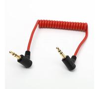 DRRI Câble de microphone TRS 3,5 mm vers TRS 3,5 mm pour récepteur Rode GO, appareils photo Sony A7c Nikon Canon DSLR et DJI Mic 2 Accessoires