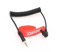 DRRI Câble déclencheur à distance 3,5 mm pour Canon 7D 6D 5D mkIII 5D, 50D, 40D, 30D, 20D, 10D, R3, R5 C, R5,1D X Mark III, 1D X Mark II, 1D X, 1D C, 1Ds Mark III