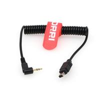 DRRI Câble déclencheur N3 2,5 mm pour Nikon DSLR D7200, D7100, D7000, D5500, D5300, D5200, D5100, D5000, D3300, D3200, D3100, D750, D610, D6000 D90