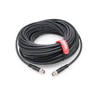 DRRI Câble d'extension robuste M12 codé X mâle vers mâle codé X M12 blindé CAT 6 pour applications de réseau industriel extérieur