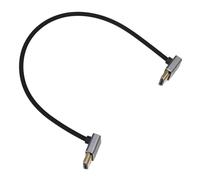 DRRI Câble HDMI vers UP en silicone souple 8K @ 60 Hz 4K @ 120 Hz pour Z Cam Canon C100 C200 C300 C500, Sony A7III A7S3, FX3, FX6, FX30, BMPCC 4K 6K, Ronin S (30 cm)