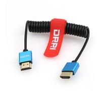 Drri Câble Spiralé Tressé 8K Hdmi Vers Hdmi 2.1 Ultra Haut Débit Pour Sony A7Iii A7S3 A7Rv Fx6, Z Cam E2 S6[Z364]