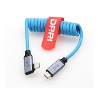 DRRI Câble USB 3.2 Gen 2 x 2 USB-C 100 W 20 Gbit/s pour sortie vidéo de résolution 60 Hz/4K, transfert de données et charge rapide et rapide