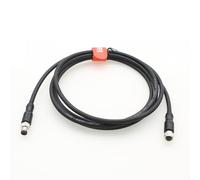 DRRI Connecteur M8 à 8 broches mâle vers femelle - Câble électrique blindé en PVC pour appareils d'automatisation industrielle