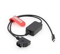 DRRI D-Tap vers câble d'alimentation de sortie USB de type C 5 V régulé pour équipement audio/cinéma (câble USB-C 5 V)