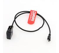 DRRI D-tap vers Micro USB câble d'alimentation moteur pour Tilta Nucleus-Nano