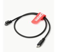 DRRI DJI Ronin SC2 RS2 RS3 RS4 Câble de commande double USB-C à angle droit pour appareil photo Sony A7c A7S3 Cannon R5/R6/R7/R8 Panasonic Gh5/GH5S/GH6Nikon z5/z6/z7/z8