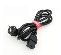 DRRI Europe Schuko Plug CEE 7-7 Prise 16 A 250 V vers IEC 60320 C19 Cordon d'alimentation pour serveurs | PDU | Ordinateurs PC | Moniteurs