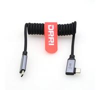 DRRI PD Câble de charge rapide USB-C 100 W pour Sony FX3 Canon EOS R8, R7, R6 MARK2, R5, BMPCC 4K, Mac mini M4, MacBook Pro