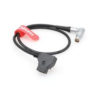 DRRI Red Epic V-Raptor DJI Ronin 4D DSMC1/DSMC2/DSMC3 D-Tap vers câble d'alimentation réglable à 6 broches à angle droit