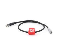 DRRI Weipu SF610 Câble d'alimentation 2 broches vers USB Type-C PD pour BMPCC4K & 6K Blackmagic Pocket 4K 6K
