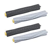 DrRobor 2 Kit Brosses en Caoutchouc pour iRobot Série 800 & 900 Aspirateur Robot, Brosse à Rouleau de Rechange pour Roomba 850 860 861 866 870 880 890 960 980