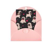 DRTGEDS Carte de vœux verticale en papier perlé avec boucle d'amour pour toutes les occasions, anniversaire, condoléances