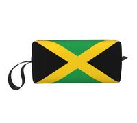 DRTGEDS Trousse de toilette drapeau de la Jamaïque pour homme, sac de toilette de voyage portable, sac de rasage, petit sac à main, blanc, taille unique, Blanc, One Size