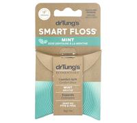DrTung's Smart Floss - Fil naturel sans PTFE et PFAS, doux pour les gencives, s'étend et s'étire, sans BPA - Fil dentaire naturel saveur cardamome