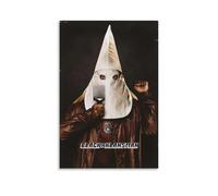 DRU I WQBRBH BlacKkKlansman Poster mural esthétique pour salon, chambre à coucher, peinture décorative - 20 x 30 cm, style sans cadre