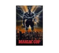 DRU I WQBRBH Maniac Cop Poster mural esthétique pour salon, chambre à coucher, peinture décorative - 40 x 60 cm - Style sans cadre