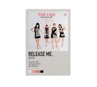 DRU I WQBRBH Poster décoratif « Release Me The Like » pour salon, chambre à coucher, 30 x 45 cm, style sans cadre