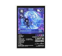 DRU I WQBRBH Poster mural esthétique de l'album Chase Atlantic Lost In Heaven pour salon, chambre à coucher, peinture décorative - 40 x 60 cm - Style sans cadre