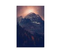 DRU I WQBRBH Poster mural esthétique pour salon, chambre à coucher, peinture décorative sans cadre, 60 x 90 cm