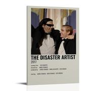 DRU I WQBRBH Poster mural esthétique The Disaster Artist pour salon, chambre à coucher, peinture décorative avec cadre 60 x 90 cm