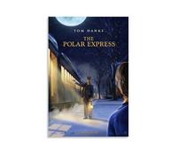 DRU I WQBRBH The Polar Express Poster mural décoratif pour salon, chambre à coucher, style couverture 60 x 90 cm