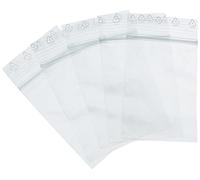 Druckverschlussbeutel Lot de 100 sachets transparents refermables 40 x 60 mm, fermeture à pression, utilisation alimentaire
