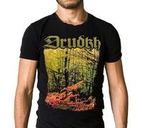 Drudkh Band Autumn Aurora 2004 Album Inspired Men's Cotton T-Shirt Black Shirt Top Tee L