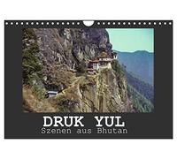 Druk Yul - Szenen aus Bhutan (Wandkalender 2026 DIN A4 quer), CALVENDO Monatskalender: Reiseeindrücke aus Bhutan