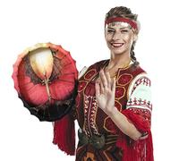 Drum À Main Chaman - Tambour De Cadre Spirituel Traditionnel, Art Des Percussions Rythmiques | Outil Musical De Conception D'arbre Avec Cercle En Bois, Batteur Pour Les Rituels De Relaxation, Pratique