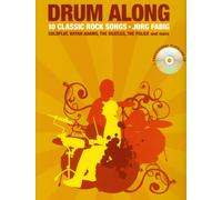 Drum Along 10 Classic Rock Songs English Ed(Book And Cd) Drums Book/Cd