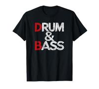 Drum And Bass Rum & Ass Funny Vintage T-Shirt