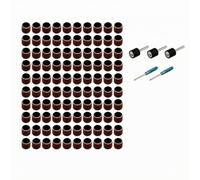 Drum Assembly Assortiment Ponçage Manchons Abrasifs Mandrins Expansibles Caoutchouc Tournevis Bleu Montage Simple Dépolissage et Façonnage Précis Suitable For Travaux Bois Métal Atelier